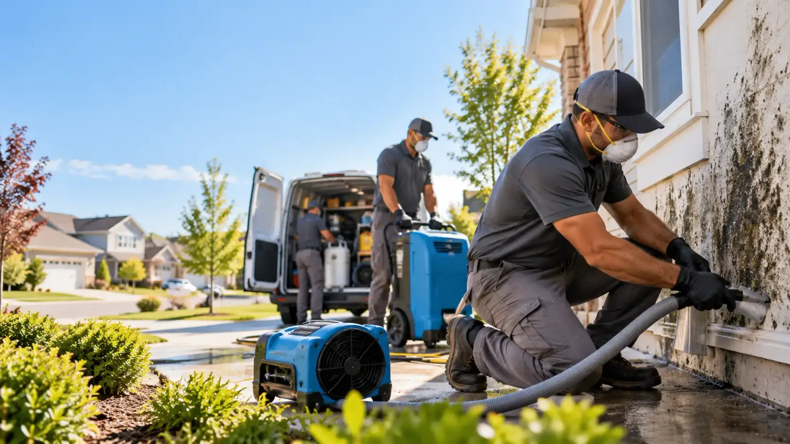 Mold Remediation in Crossroads, NM